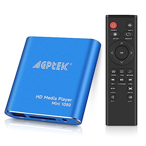 Agptek -   Mini 1080P Full Hd