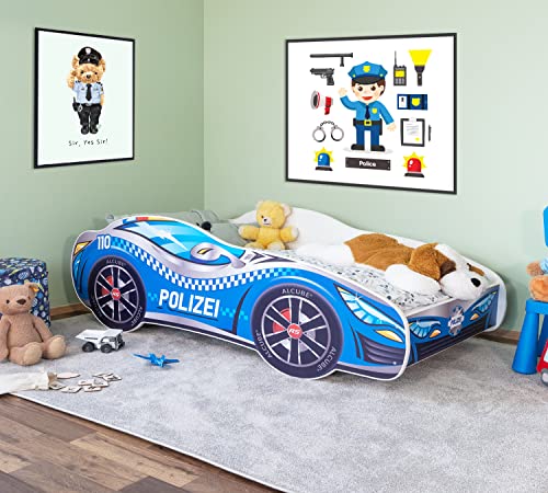 Alcube GmbH -  Kinderbett blau