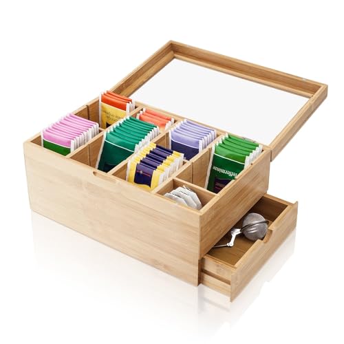 Amazy -   Bambus Teebox für