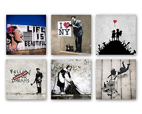 ArtStore -  Banksy Bilder Set B,
