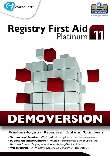  -  Registry First Aid