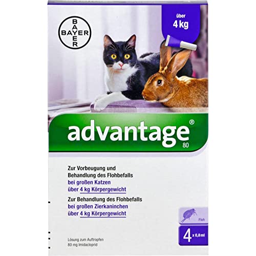 Bayer Vital GmbH-Tiergesundheit -  Advantage 80 mg für