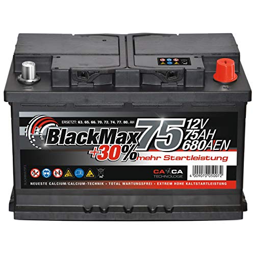 BlackMax -  Autobatterie 12V