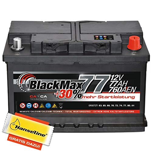 BlackMax Batterien -  Autobatterie 12V