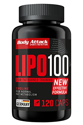Body Attack -   Lipo 100, 120 Caps