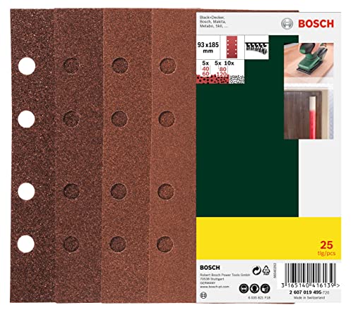 Bosch -   25tlg. Schleifblatt