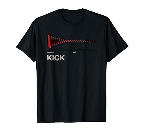 Daw Producer Kick Drum Vintage Geschenk T-Shirt -  Kick Drum - Daw