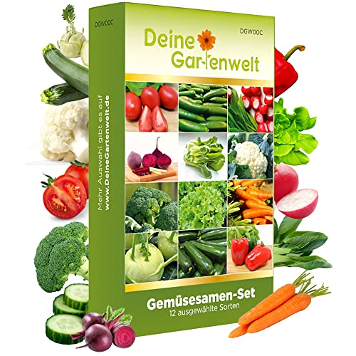 Deine Gartenwelt -  Gemüsesamen Set -