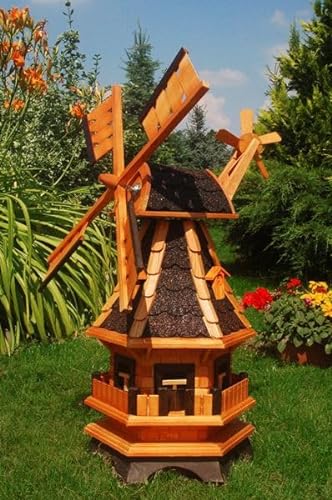 Deko-Shop-Hannusch -  Windmühle aus Holz,