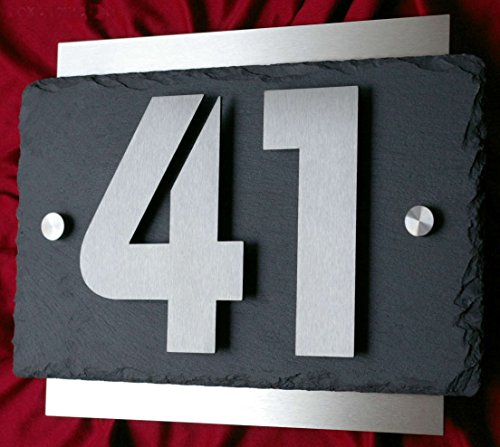 Leskow Metalldesign -   3D Hausnummer