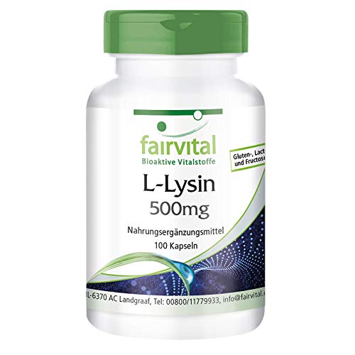 fairvital -  L-Lysin 500mg