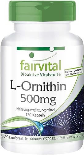 fairvital -  L-Ornithin 500mg -