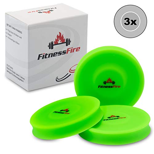 FitnessFire -  3er Set Mini Frisbee