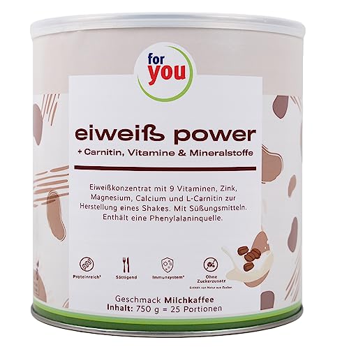 For You eHealth GmbH -  Power Eiweiß-Pulver