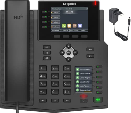 Gequdio -   Ip Telefon Gx5+ Set