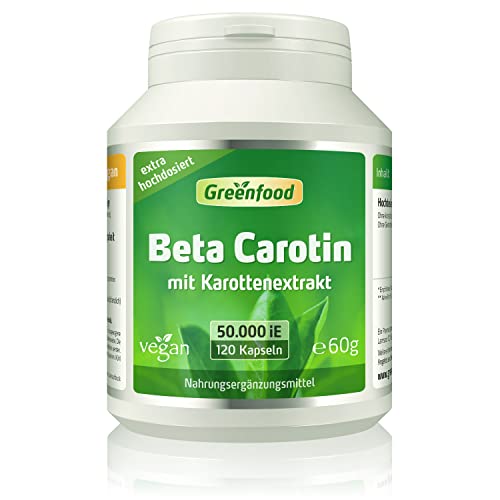 Greenfood Natural Products -  Beta Carotin, 50.000