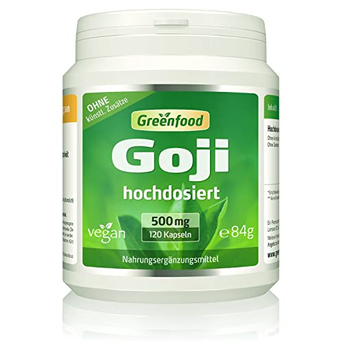 Greenfood Natural Products -  Goji-Beere, 500 mg,