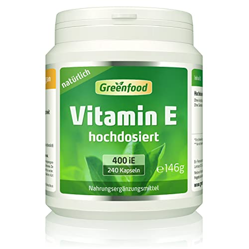 Greenfood Natural Products -  Vitamin E, 400 iE,