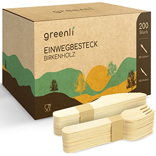greenli -  ® Einwegbesteck Set