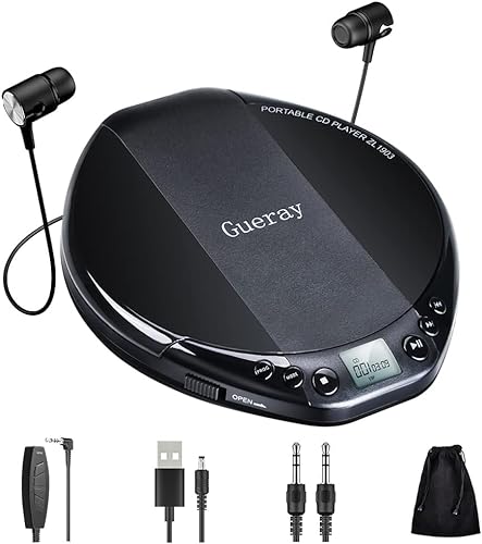 Gueray -   Tragbarer Cd Player