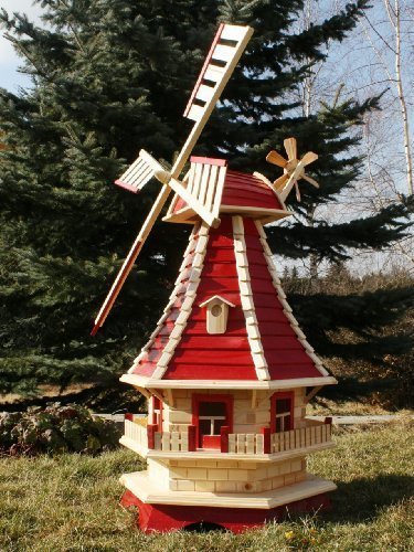 Holzdekoladen -  Große Windmühle