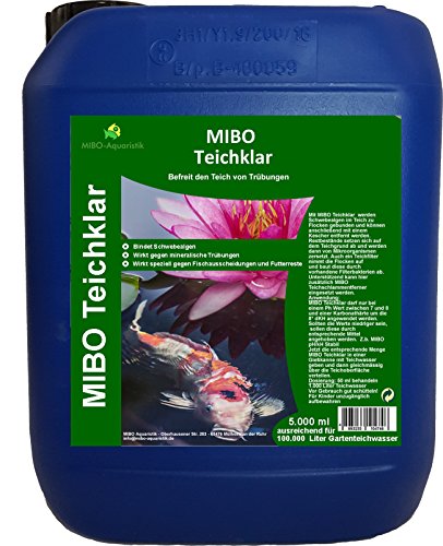 Mibo-Aquaristik und Teichpflege -  Mibo Teichklar
