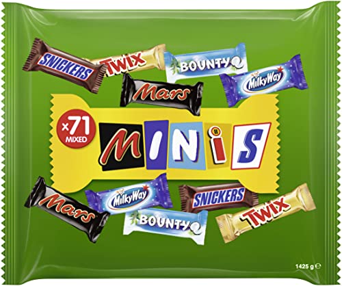 Mixed Minis 1425g -  Snickers, Mars, Twix