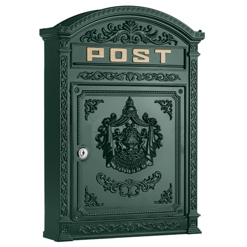 Moritz Wandbriefkasten Postkasten Post Brief nostalgie Briefkasten old Style Stil für zu Hause -  Briefkasten
