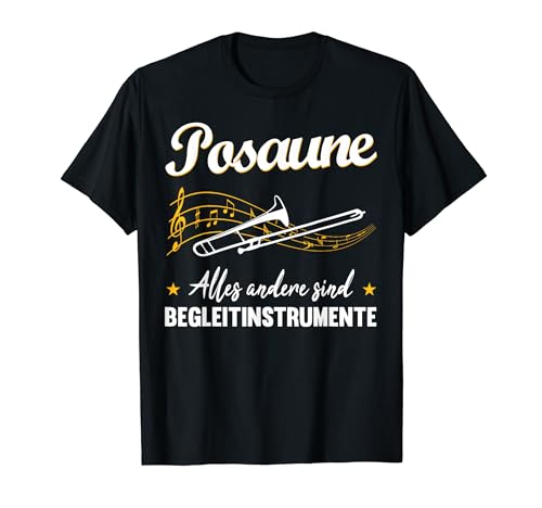 Musik Orchester Blasmusik Instrument Geschenkidee -  Musiker Posaune