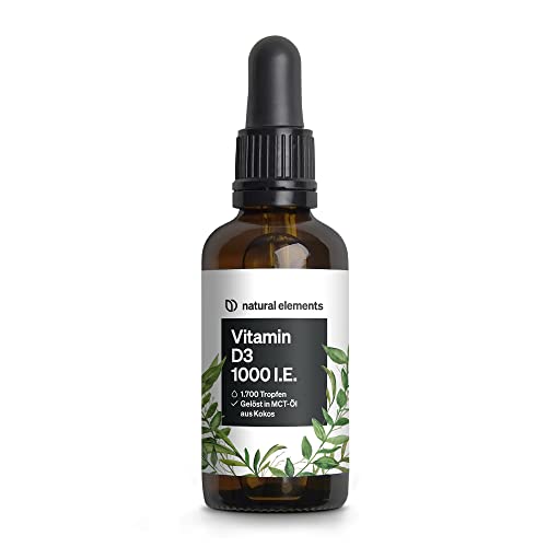 natural elements -  Vitamin D3 - 1000