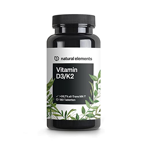 natural elements -  Vitamin D3 + K2