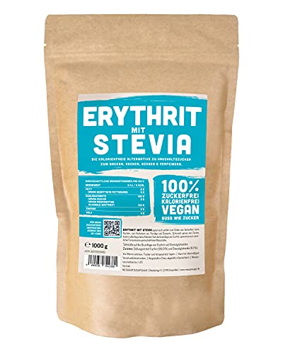 No Sugar Sugar GmbH -  Erythrit + Stevia