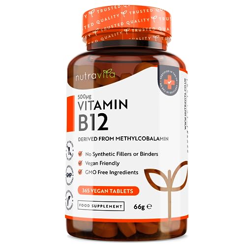Nutravita -  Vitamin B12 500mcg -