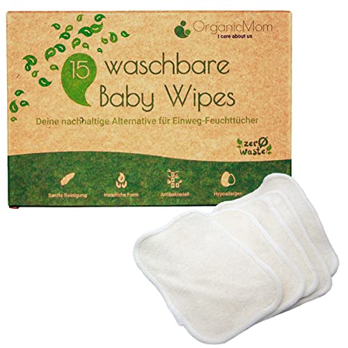OrganicMom -  ® 15 Waschbare Baby