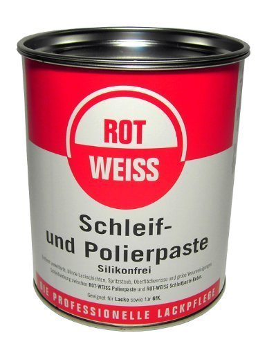 Rotweiss -   1 Stück Schleif +