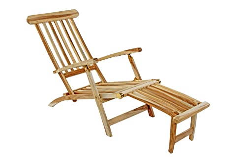Sam -   Teak-Holz Deckchair
