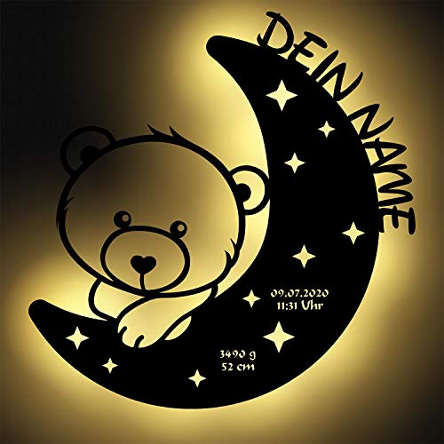 Schlummerlicht24 Licht & Deko -  Led Nachtlicht Bär