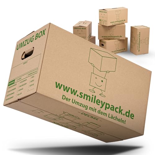 smiley pack -  50 Umzugskartons 620
