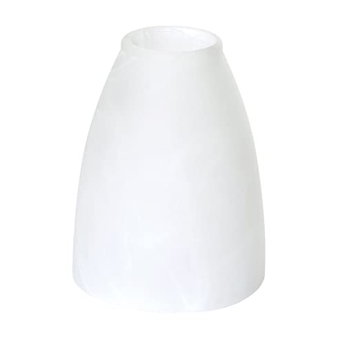 Typ 2 Baoblaze Glas Lampenschirm Ersatzschirm Lampenglas E27 Weiß 