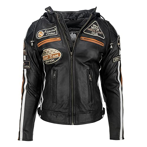 Ur Leather -  Damen Motorradjacke