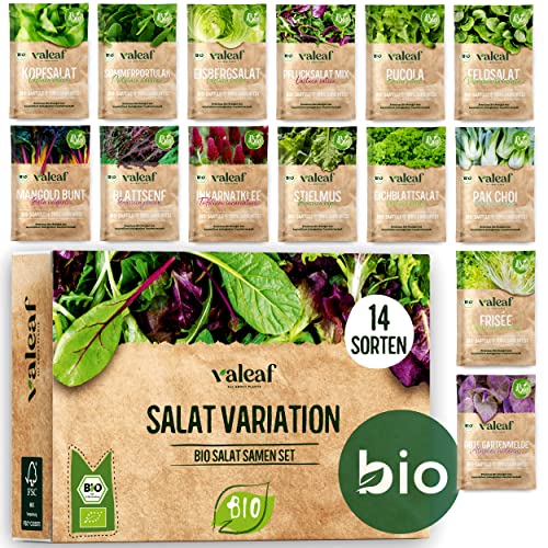 valeaf -  Bio Salat Samen Set