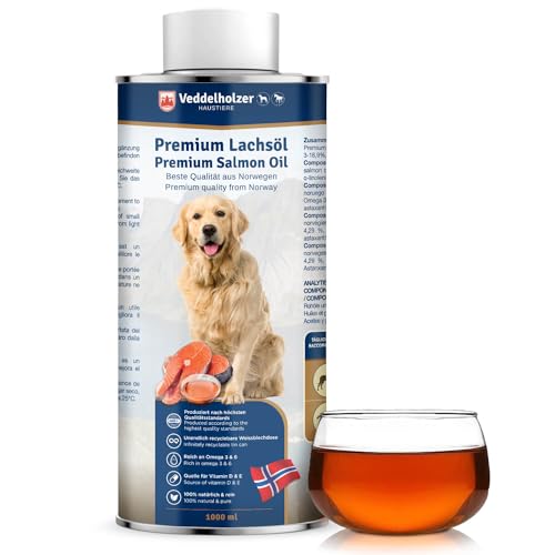 Veddelholzer -   Lachsöl für Hunde