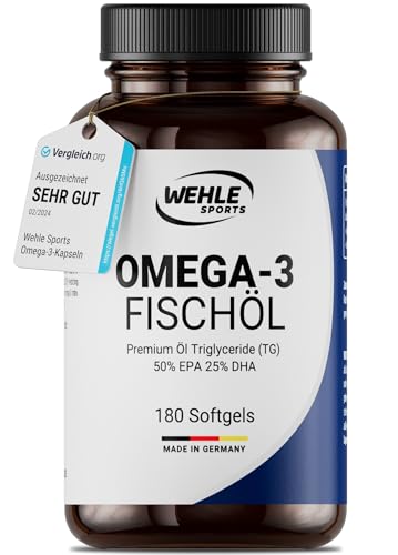 Wehle Sports -  Omega 3 Kapseln