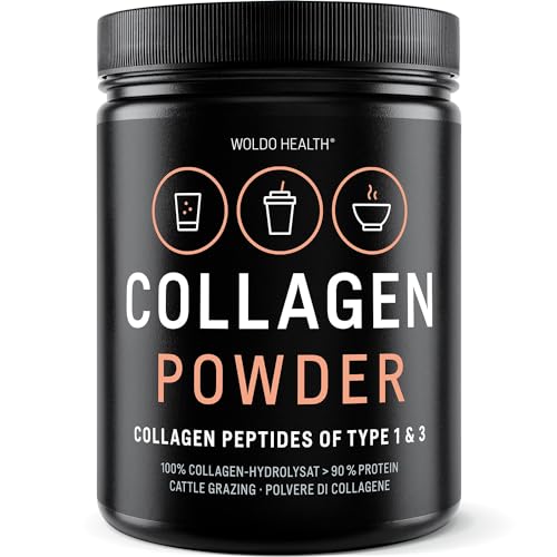 WoldoHealth Kollagen Pulver -  Collagen Pulver 500g