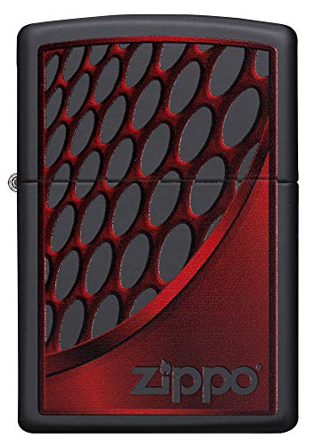 Zippo -   Red and Chrome